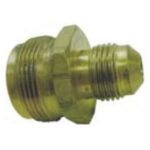 Male Disposable Cylinder Adapter x 3/8" Male Flare